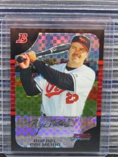 2005 Bowman Chrome Rafael Palmeiro XFractor Refractor #031/225 Orioles