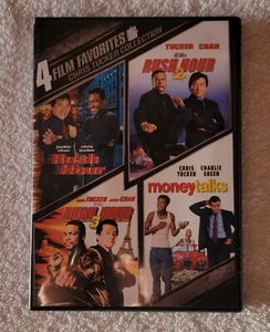 CHRIS TUCKER COLLECTION DVD 2 DISC SET RUSH HOUR 1, 2, 3 & MONEY TALKS - Imagen 1 de 2