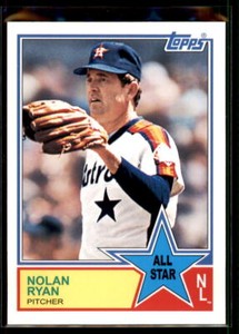 2013 Topps Archives 1983 All-Stars Nolan Ryan  #83-NR Houston Astros