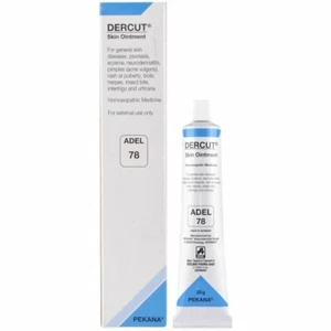 2 X ADEL Homeopathic 78 Dercut Ointment - 35 gm X 2 | Free Shipping - Picture 1 of 3