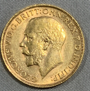 1927, Südafrika, Georg V, Volles Sovereign, Goldmünze.
