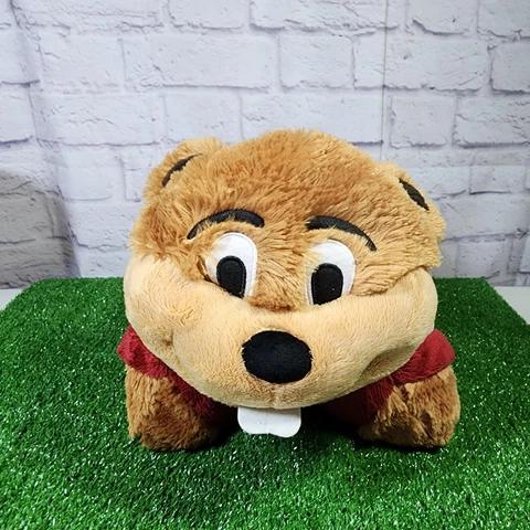 Minnesota Gophers Goldy The Gopher Plush Mascot Pillow Pet 16" NCAA Cover