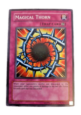 Yu-Gi-Oh! Collectible Card Game Magical Thorn Hologram 1996