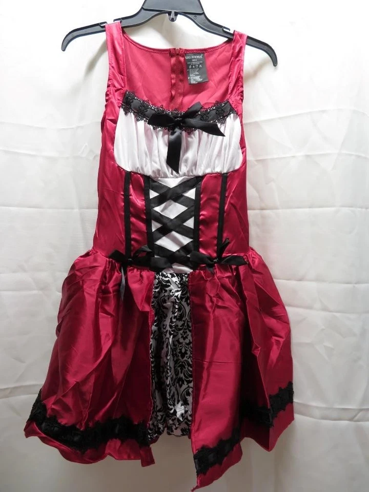 Leg Avenue Gótico Caperucita Roja Disfraz Vestido y Capa Talla 3X/4X Foto 1 de 3