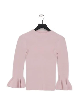 Ted Baker Women's Jumper UK 6 Pink Viscose with Elastane, Polyamide Pullover - Image 1 of 4