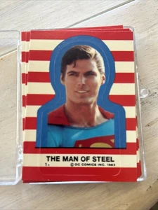 1983 Topps Superman 3 Sticker Set (22) Nm/Mt - Bild 1 von 9