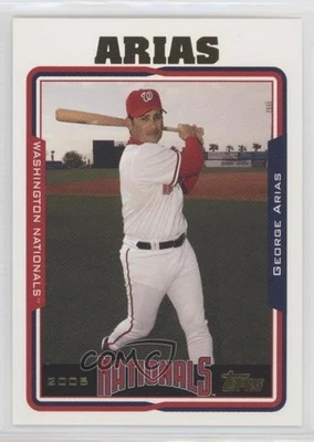 2005 Topps Washington Nationals Box Set George Arias #22 - Image 1 of 2