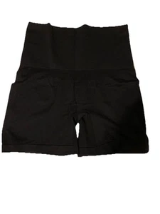 Shapermint Essentials Corto Liscio Everyday Donna Taglia XL Nero Nuovo - Foto 1 di 5