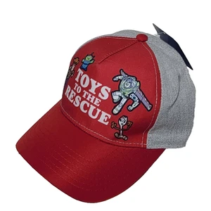 Disney Pixar Toy Story 4 Movie Easy Adjustable Hat Cap Red Toys to the Rescue - Picture 1 of 5