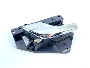 JAGUAR XF X250 FRONT PASSENGER LEFT INTERIOR DOOR HANDLE CHROME 2008-2014🌟 - Picture 1 of 3