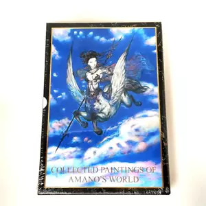 Yoshitaka Amano " Collected Paintings of Amano’s World " Art Book Final Fantasy - Picture 1 of 6