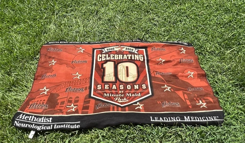 Houston Astros 10 years at minute maid park throw blanket Cover