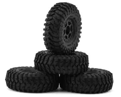 Pro-Line PRO1022510 1/24 Maxxis Trepador F/R 1.0" Tires MTD 7mm Blck Holcomb (4) - Image 1 of 4