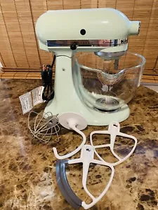 NEU KitchenAid 5 Quart Artisan Design Neigekopf Standmixer Meergrün - Bild 1 von 7