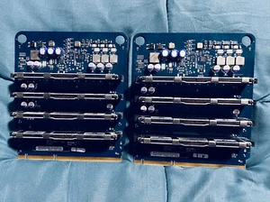 APPLE MAC PRO MEMORY RISERS X2 AND 64 GB RAM MODULES - Picture 1 of 8