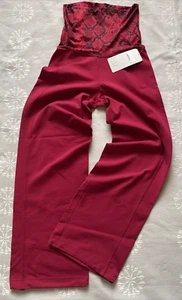 Weites Bein hohe Umschlag Taille oder Korsett lululemon Athletica Hose Gr. 6 - Bild 1 von 7