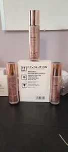 3 Revolution Molten Body Glow Rose Gold Face Body Liquid Illuminator - Picture 1 of 3