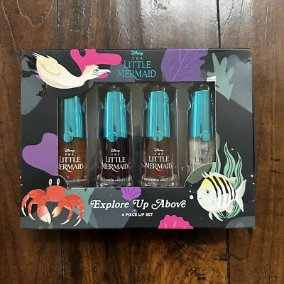 Ulta Beauty Disney The Little Mermaid Explore Above 4 Piece Lip Set Stain Gloss - Image 1 of 2