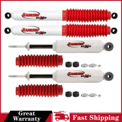 4x Amortiguador delantero trasero Rancho para Nissan D21 1986 1987 1988 1989 1990-1994 Foto 1 de 4