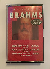 The Best of Brahms Symphony No. 4 in E-Minor Op.98, Op. 80 Symphony No. 1, Op.68