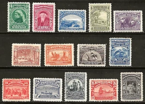 NEWFOUNDLAND #61-74 MH set of 14 - Picture 1 of 2