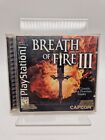 Breath Of Fire III 3 NTSC Mit Anleitung Sony Playstation 1 One PS1 PSX Spiel