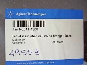 Agilent 11-1300 Flow Cell lunghezza 10 mm, per Cary 50/60 - SPEDIZIONE VELOCE - Foto 1 di 4