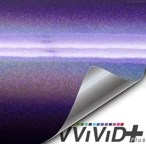 VVivid 2019 VVivid+ Psycho Purple Vinyl Car Wrap Film | V254 - Picture 1 of 4