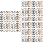  360 pcs Mini Buckle Doll Shoes Fastener Doll Clothing Buckle Metal Button for
