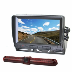 Universal Brake Light Rear View Backup Camera Monitor for RV / Cargo Van / Bus - Picture 1 of 9