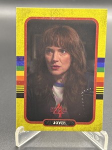 2023 Topps Stranger Things Season 4 Yellow Parallel Joyce Byers Card #3 Zerocool