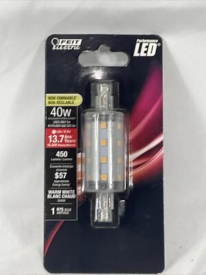 Feit Electric acre Performance LED R7S R7 LED Bulb Warm White 40 Watt Equivalenc - Image 1 of 2