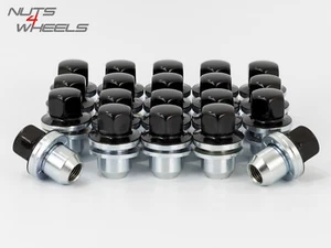 20 x Black OEM Style Wheel Nuts Fits Range Rover Sport RRD500290 - Picture 1 of 2