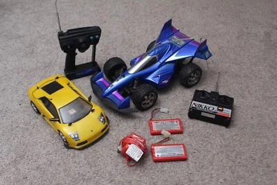 ¡VINTAGE! Coches Nikko RC con 2x Baterías y Cargador (LEER DESCRIPCIÓN) Foto 1 de 4