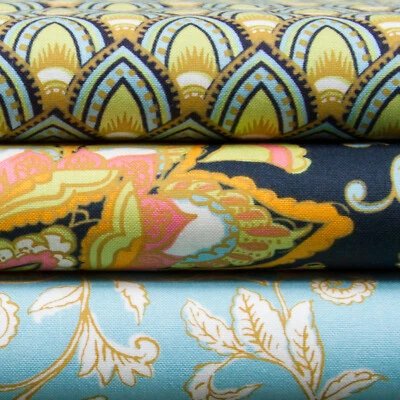 Serie Veronica Stoffe im Retro - Look von Benartex Patchwork Stoffe Bohem