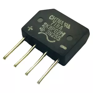 2KBP02M 2KBP02M-E4/51 Bridge Single 200V 2A 4-Pin Case KBPM - Picture 1 of 1
