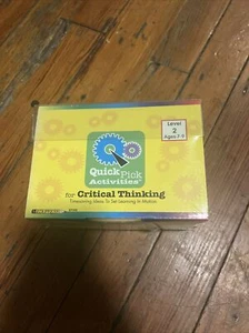 Quick Pick Activities for Critical Thinking Level 2 - Imagen 1 de 5
