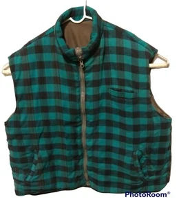 Branded Lion Big Mens Reversible Hunting Fishing Vest Size 3XB Large Pockets - Picture 1 of 12