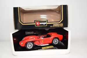 B37 BBURAGO BURAGO 1:18 3007 FERRARI 250 RED HEAD 1957 RED MIB - Foto 1 di 20