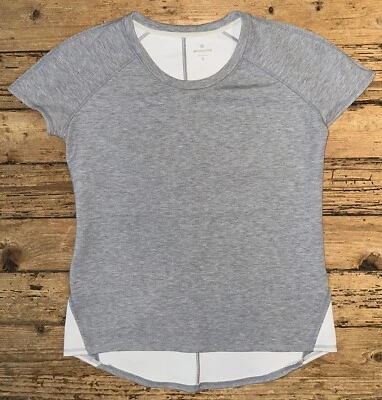Sudadera para mujer Athleta gris neopreno estructurado talla S nueva sin etiquetas Foto 1 de 4