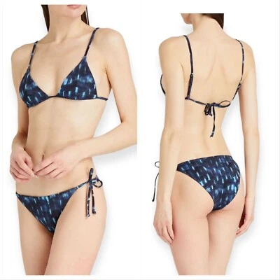 ONIA Printed triangle bikini set, Remi top and Kate bottom, Size S, NWT - Image 1 of 4