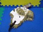 BOM-300 Soft Faux Fur Trapper Winter Hat w/Earflaps Size A R3703/RT AP Snow Camo