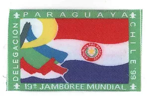 Parche contingente World Scout Jamboree Paraguay Scouts 1999 - Imagen 1 de 1