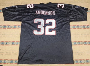 Camiseta de fútbol americano vintage de los Atlanta Falcons Jamal Anderson #32 desgastada 2XL Puma - Imagen 1 de 12