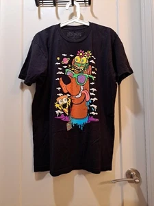 2pcs Scooby-Doo Retro Classic Tee Tie Dye Psychedelic Mystery /Hunger Vision Lrg - Picture 1 of 10
