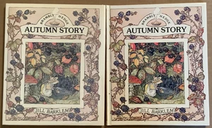 Fine 1980 HC in a DJ First Edition Brambly Hedge Autumn Story Jill Barklem - Picture 1 of 9
