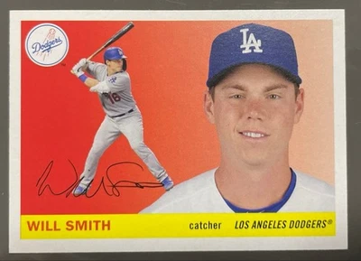 Will Smith Dodgers Autograph Trading Card Los Angeles Catcher NM - Image 1 of 2