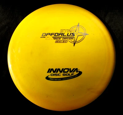 Innova Star Daedalus - Sello de dos tonos - Controlador de distancia de disco de golf de oro amarillo Foto 1 de 2
