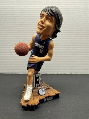 Steve Nash Bobblehead 649/5000 Dallas Mavericks Legends of the Court FOCO NBA - Image 1 of 4