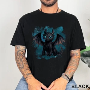 Camisa unisex Toothless Night Fury Cómo entrenar a tu dragón talla S - 4XL - Imagen 1 de 5